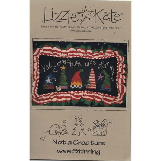 Not a creature was stirring - Lizzie Kate - Grille de point de croix broderie